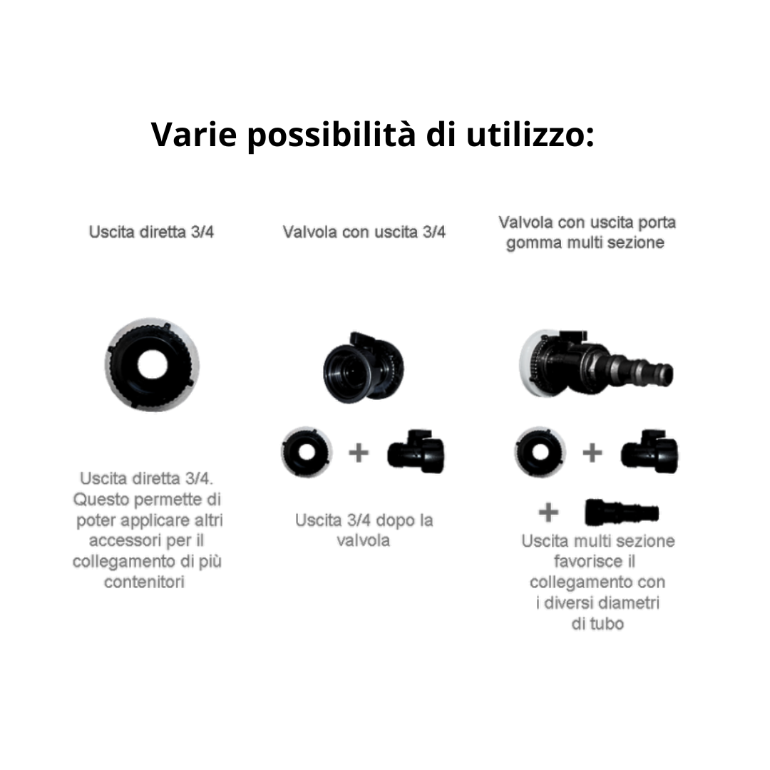 Valvola Universale - 2 pezzi